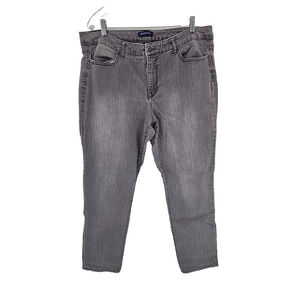 Bandolino Karyn Boyfriend Jeans Women’s Size 16 Gray Pockets